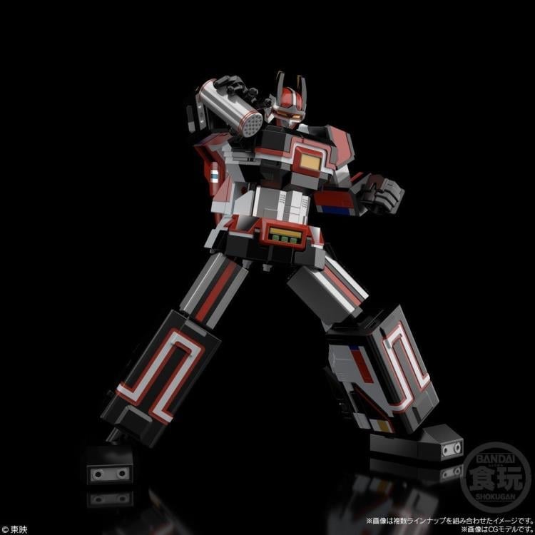 Choudenshi Bioman Super Mini-Pla Bio Robo Exclusive Model Kit Set (Reissue) Gallery Image 7