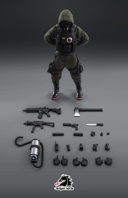 SCP Foundation Series MTF ZETA-9 Mole Rats (Grey Ver.) 1/12 Scale