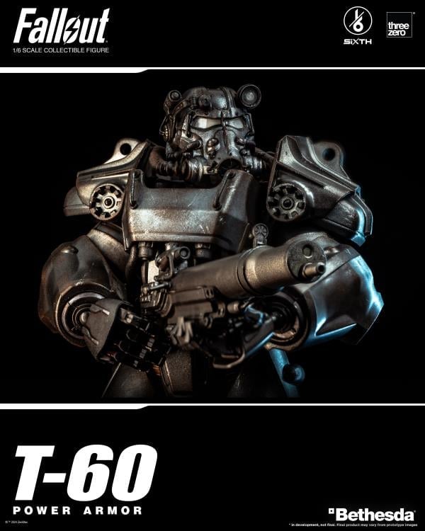 Fallout SiXTH T-60 Power Armor 1/6 Scale Figure (Reissue) Gallery Image 12