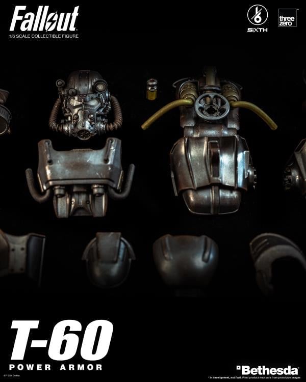 Fallout SiXTH T-60 Power Armor 1/6 Scale Figure (Reissue) Gallery Image 16