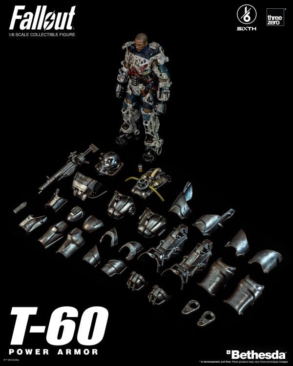 Fallout T-60 Power Armor 1/6スケール Fallout SiXTH T-60 Power Armor 1/6 Scale Figure (Reissue)