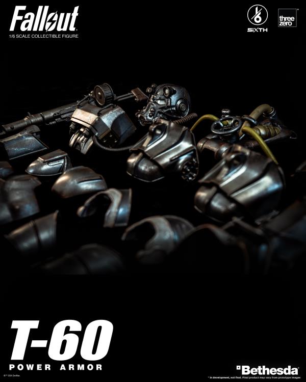 Fallout SiXTH T-60 Power Armor 1/6 Scale Figure (Reissue) Gallery Image 17