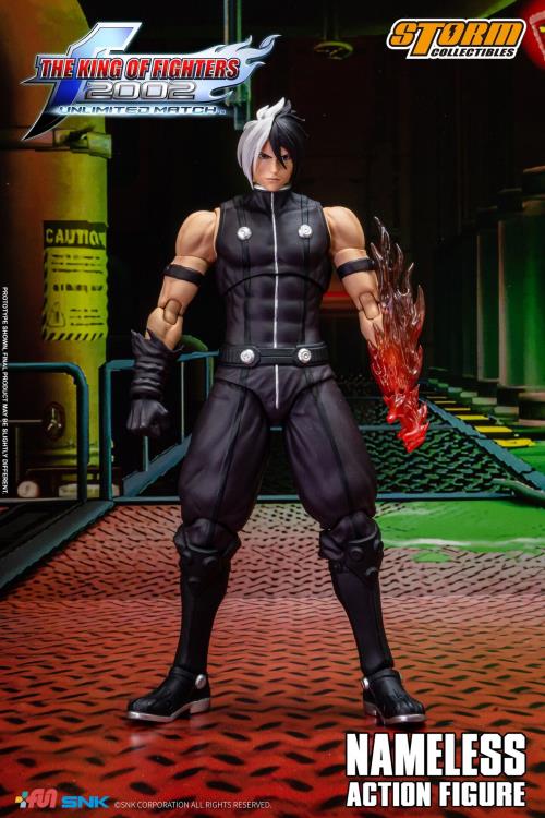 The King of Fighters 2002 Unlimited Match Nameless 1/12 Scale Action Figure Gallery Image 6