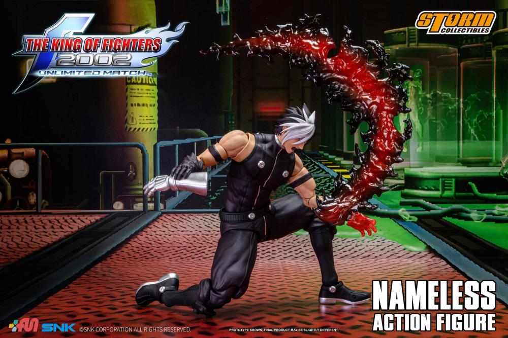 The King of Fighters 2002 Unlimited Match Nameless 1/12 Scale Action Figure Gallery Image 10
