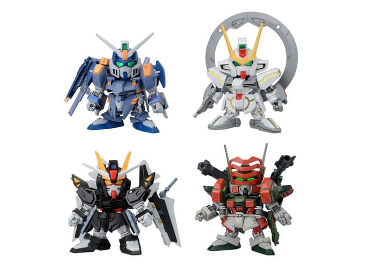 Mobile Suit Gundam SEED C.E. 73: STARGAZER SD Gundam BB Senshi C.E. 73 Stargazer Set of 4 Model Kits Gallery Image 1