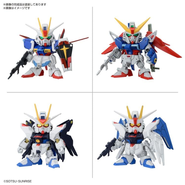 Mobile Suit Gundam SEED SD Gundam BB Senshi C.E. Battles of Destiny Set of 4 Model Kits Gallery Image 3