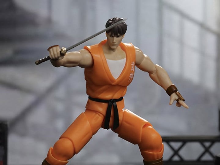Final Fight FigLite Guy 1/18 Scale Action Figure Gallery Image 1