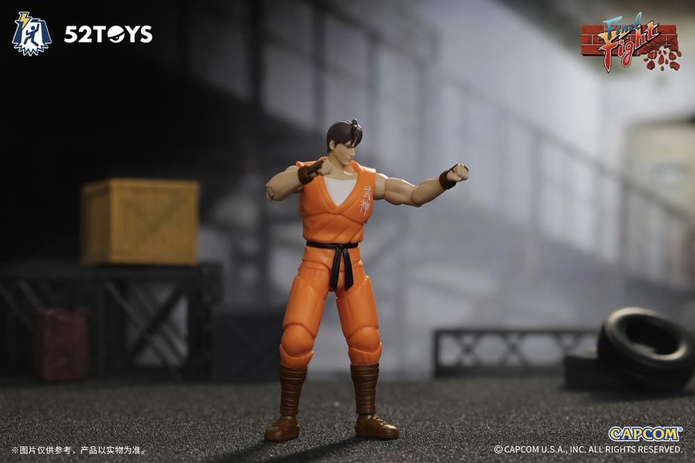 Final Fight FigLite Guy 1/18 Scale Action Figure Gallery Image 4