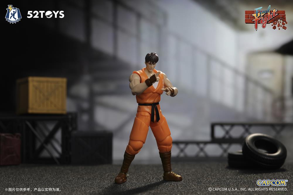 Final Fight FigLite Guy 1/18 Scale Action Figure Gallery Image 5