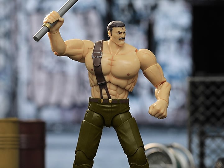 Final Fight FigLite Mike Haggar 1/18 Scale Action Figure Gallery Image 1
