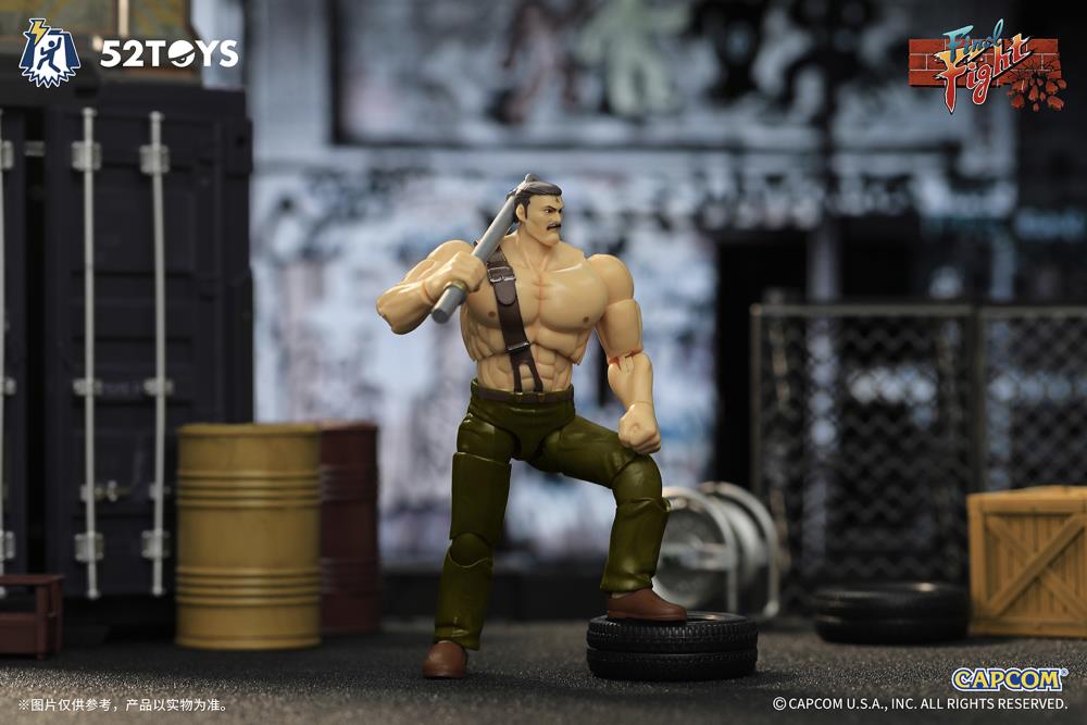 Final Fight FigLite Mike Haggar 1/18 Scale Action Figure Gallery Image 7