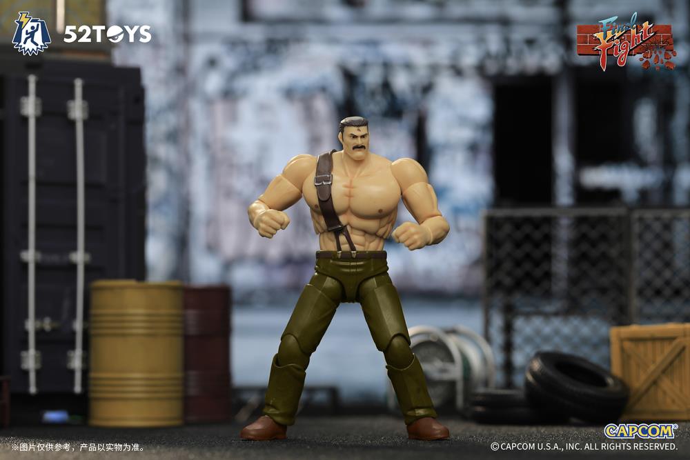 Final Fight FigLite Mike Haggar 1/18 Scale Action Figure Gallery Image 3