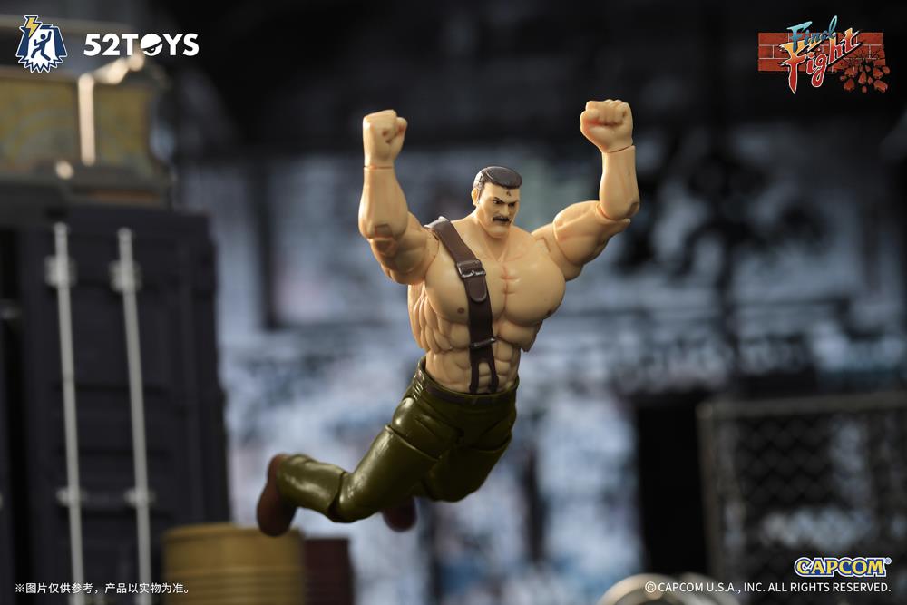 Final Fight FigLite Mike Haggar 1/18 Scale Action Figure Gallery Image 6