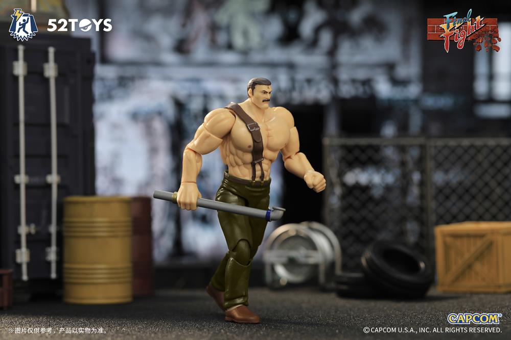 Final Fight FigLite Mike Haggar 1/18 Scale Action Figure Gallery Image 8