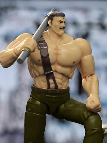 Final Fight FigLite Mike Haggar 1/18 Scale Action Figure Gallery Image 2