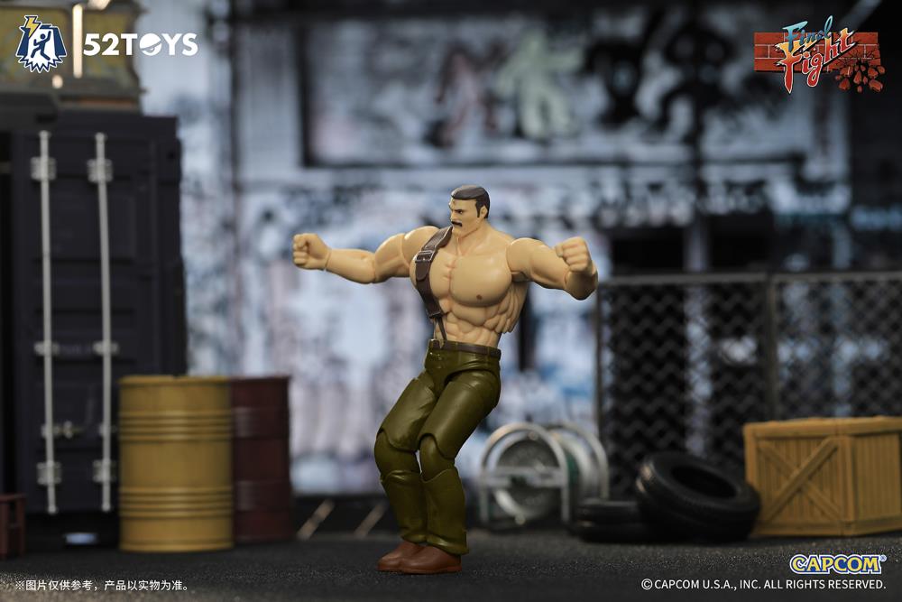 Final Fight FigLite Mike Haggar 1/18 Scale Action Figure Gallery Image 5
