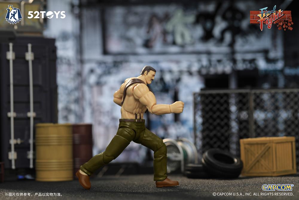 Final Fight FigLite Mike Haggar 1/18 Scale Action Figure Gallery Image 4
