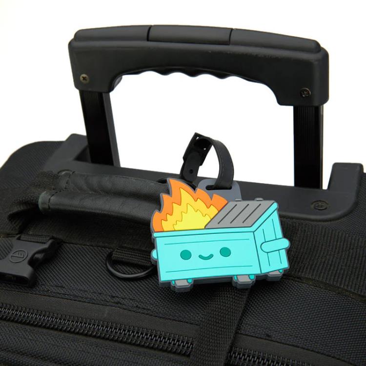 Dumpster Fire Luggage Tag Gallery Image 4