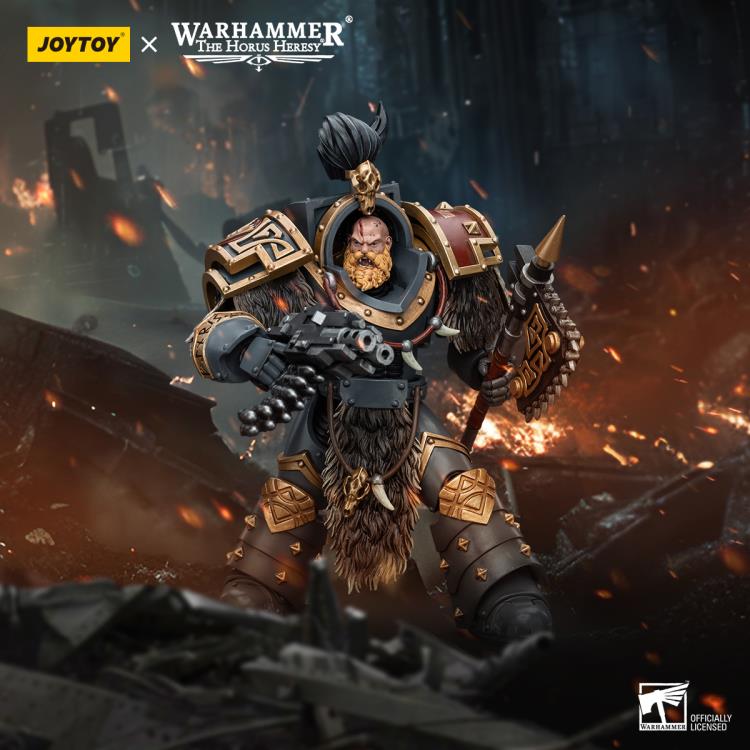 Warhammer: The Horus Heresy Space Wolves Varagyr Wolf Guard Squad Varagyr Terminator 3 1/18 Scale Action Figure Gallery Image 3
