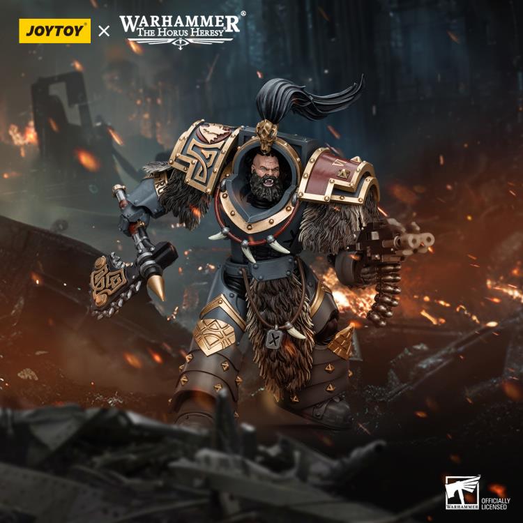 Warhammer: The Horus Heresy Space Wolves Varagyr Wolf Guard Squad Varagyr Thegn 1/18 Scale Action Figure Gallery Image 3