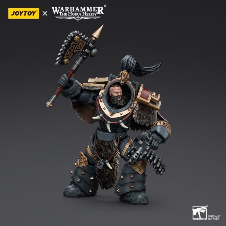 Warhammer: The Horus Heresy Space Wolves Varagyr Wolf Guard Squad Varagyr Thegn 1/18 Scale Action Figure Gallery Image 7