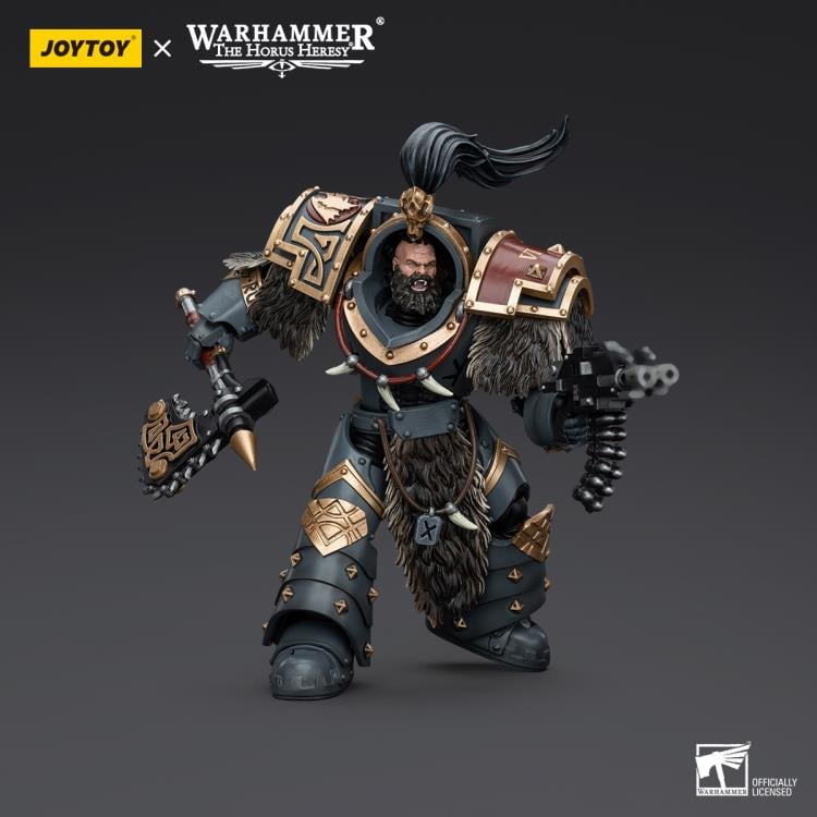 Warhammer: The Horus Heresy Space Wolves Varagyr Wolf Guard Squad Varagyr Thegn 1/18 Scale Action Figure Gallery Image 4