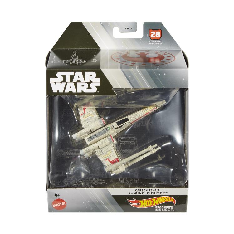 Star Wars Hot Wheels Starships Select Best of Mix 3 (2024 Ver.) Box of 4 Starships Gallery Image 3