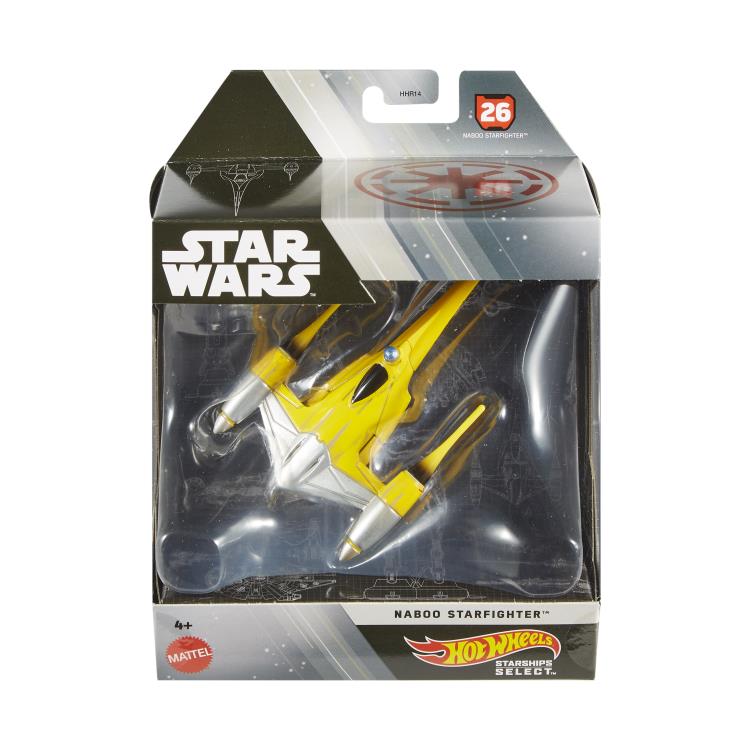 Star Wars Hot Wheels Starships Select Best of Mix 3 (2024 Ver.) Box of 4 Starships Gallery Image 17