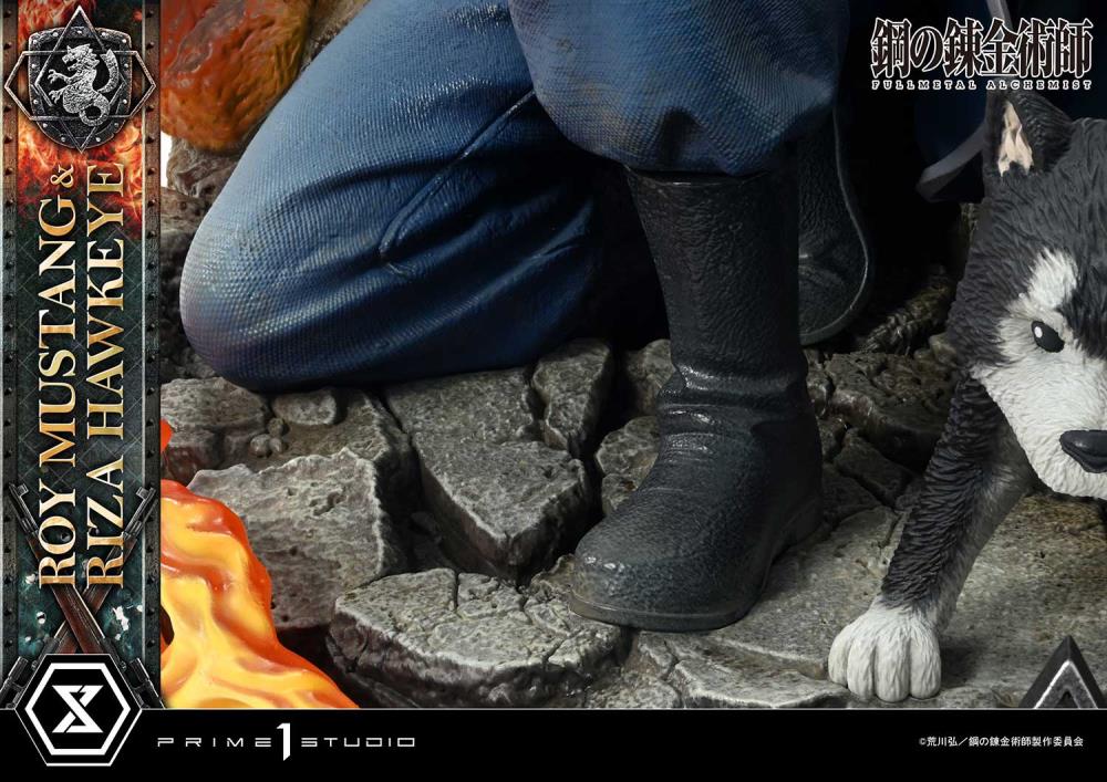 Fullmetal Alchemist: Brotherhood Concept Masterline Roy Mustang & Riza Hawkeye 1/6 Scale Statue Gallery Image 45