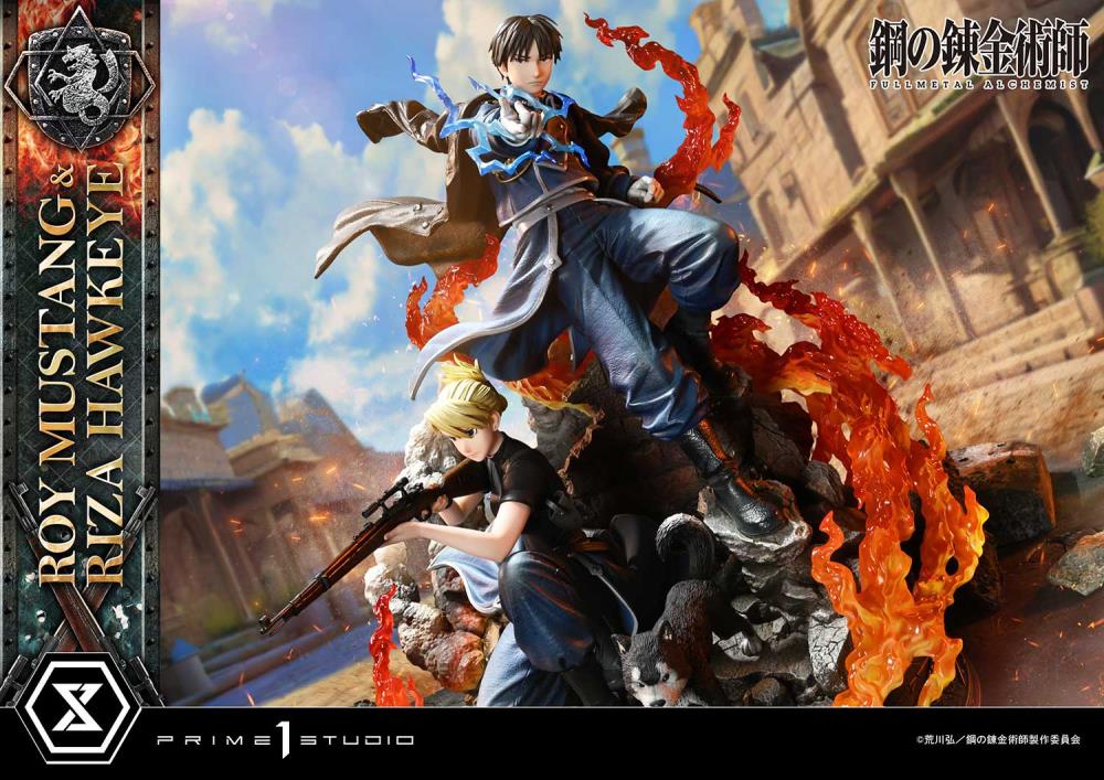 Fullmetal Alchemist: Brotherhood Concept Masterline Roy Mustang & Riza Hawkeye 1/6 Scale Statue Gallery Image 10