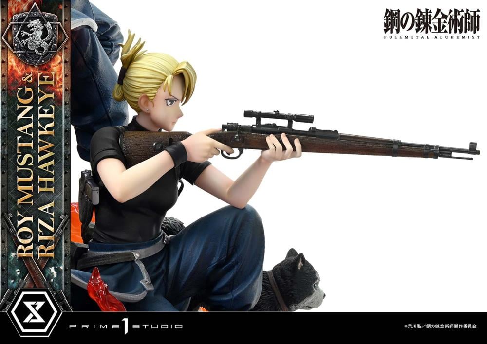 Fullmetal Alchemist: Brotherhood Concept Masterline Roy Mustang & Riza Hawkeye 1/6 Scale Statue Gallery Image 39