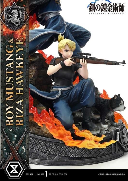 Fullmetal Alchemist: Brotherhood Concept Masterline Roy Mustang & Riza Hawkeye 1/6 Scale Statue Gallery Image 28