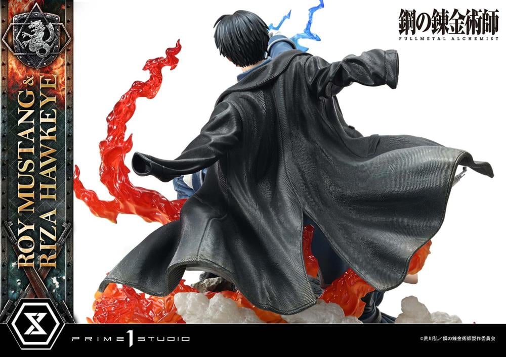 Fullmetal Alchemist: Brotherhood Concept Masterline Roy Mustang & Riza Hawkeye 1/6 Scale Statue Gallery Image 31