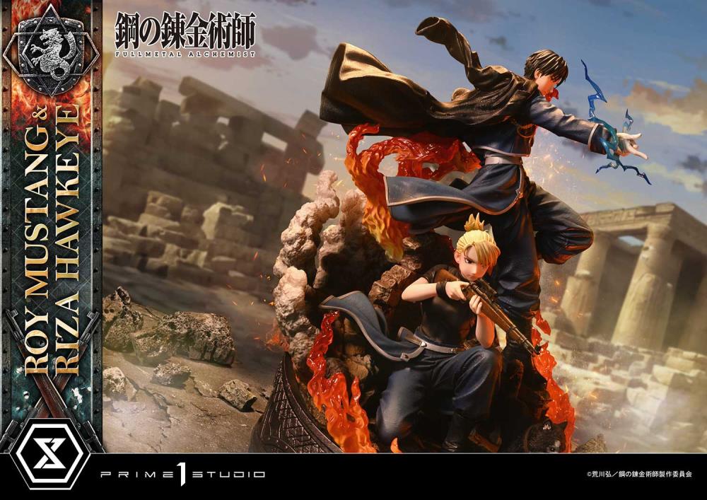 Fullmetal Alchemist: Brotherhood Concept Masterline Roy Mustang & Riza Hawkeye 1/6 Scale Statue Gallery Image 6