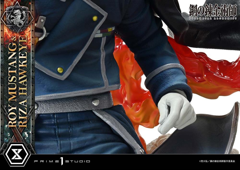 Fullmetal Alchemist: Brotherhood Concept Masterline Roy Mustang & Riza Hawkeye 1/6 Scale Statue Gallery Image 44