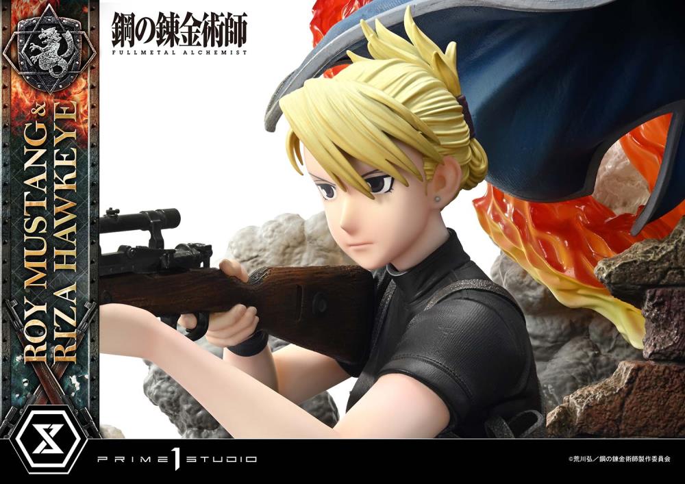 Fullmetal Alchemist: Brotherhood Concept Masterline Roy Mustang & Riza Hawkeye 1/6 Scale Statue Gallery Image 42