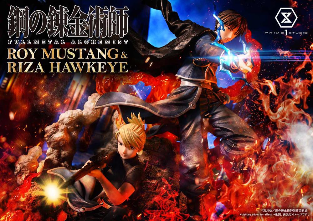 Fullmetal Alchemist: Brotherhood Concept Masterline Roy Mustang & Riza Hawkeye 1/6 Scale Statue Gallery Image 50