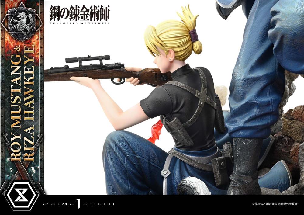 Fullmetal Alchemist: Brotherhood Concept Masterline Roy Mustang & Riza Hawkeye 1/6 Scale Statue Gallery Image 38