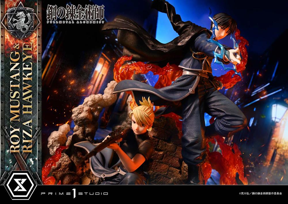 Fullmetal Alchemist: Brotherhood Concept Masterline Roy Mustang & Riza Hawkeye 1/6 Scale Statue Gallery Image 18