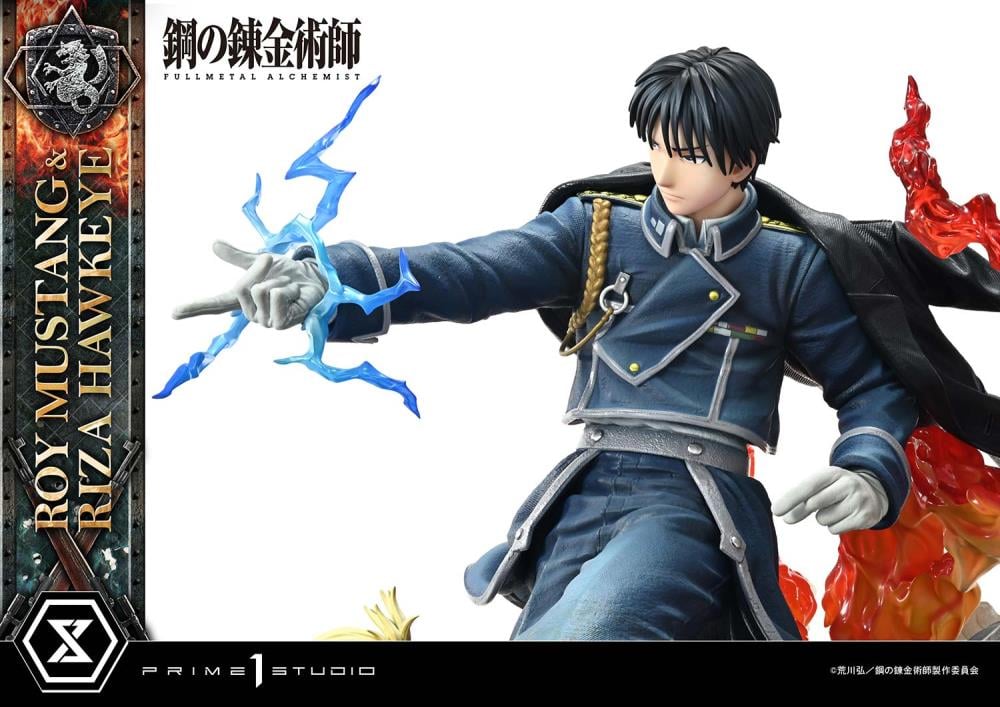 Fullmetal Alchemist: Brotherhood Concept Masterline Roy Mustang & Riza Hawkeye 1/6 Scale Statue Gallery Image 32