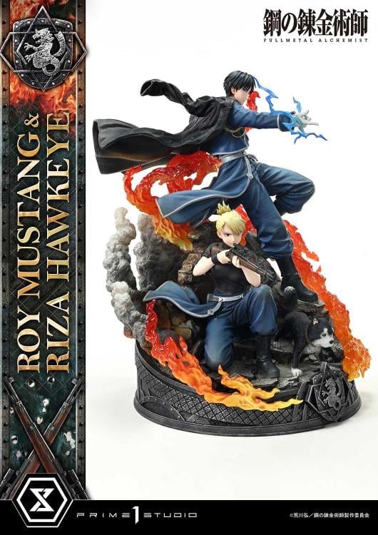 Fullmetal Alchemist: Brotherhood Concept Masterline Roy Mustang & Riza Hawkeye 1/6 Scale Statue Gallery Image 25