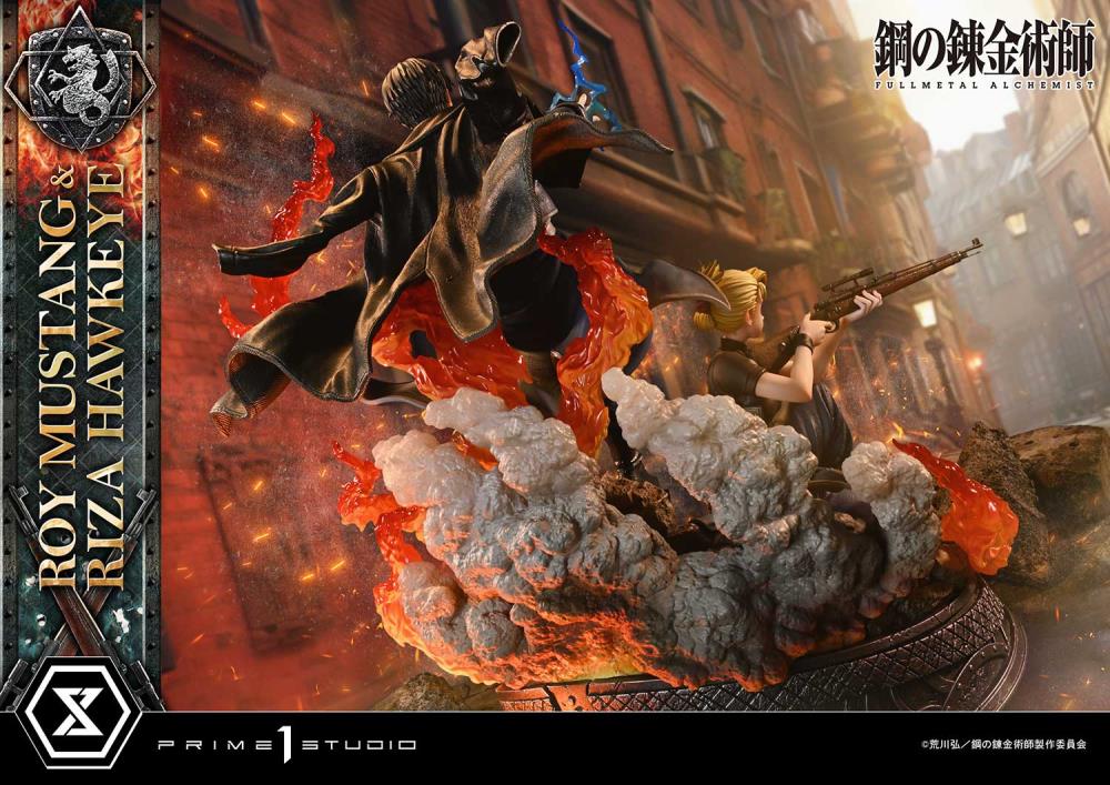 Fullmetal Alchemist: Brotherhood Concept Masterline Roy Mustang & Riza Hawkeye 1/6 Scale Statue Gallery Image 8