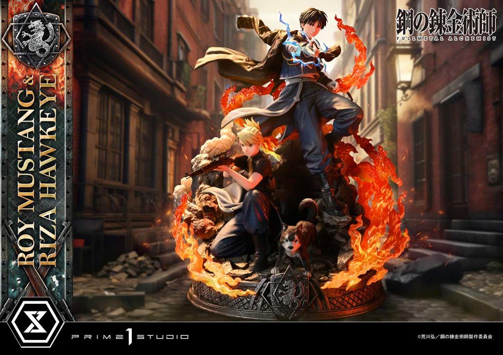 Fullmetal Alchemist: Brotherhood Concept Masterline Roy Mustang & Riza Hawkeye 1/6 Scale Statue Gallery Image 7
