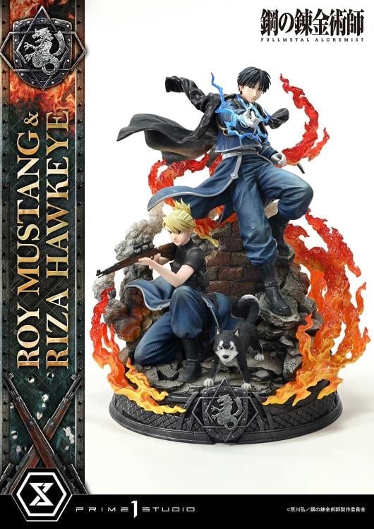 Fullmetal Alchemist: Brotherhood Concept Masterline Roy Mustang & Riza Hawkeye 1/6 Scale Statue Gallery Image 22