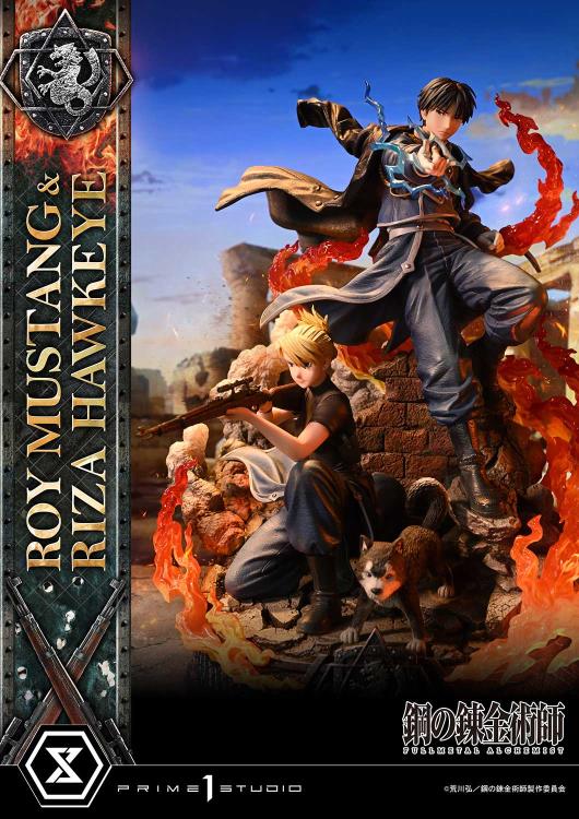 Fullmetal Alchemist: Brotherhood Concept Masterline Roy Mustang & Riza Hawkeye 1/6 Scale Statue Gallery Image 15