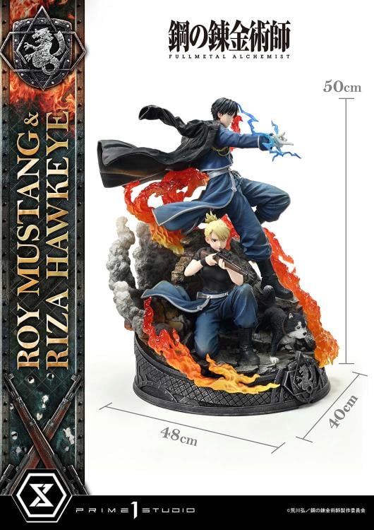 Fullmetal Alchemist: Brotherhood Concept Masterline Roy Mustang & Riza Hawkeye 1/6 Scale Statue Gallery Image 48
