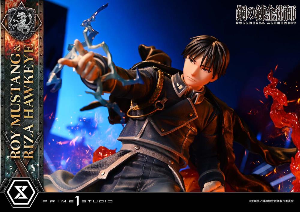 Fullmetal Alchemist: Brotherhood Concept Masterline Roy Mustang & Riza Hawkeye 1/6 Scale Statue Gallery Image 19