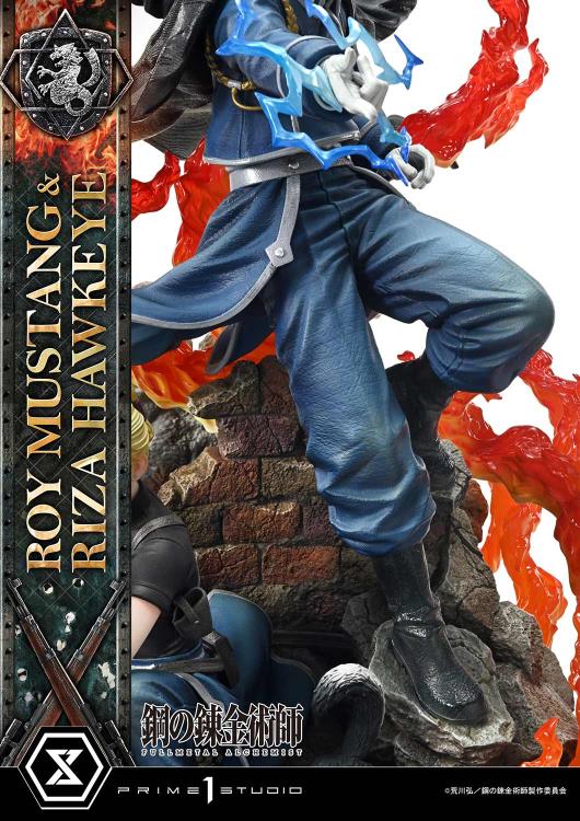Fullmetal Alchemist: Brotherhood Concept Masterline Roy Mustang & Riza Hawkeye 1/6 Scale Statue Gallery Image 29