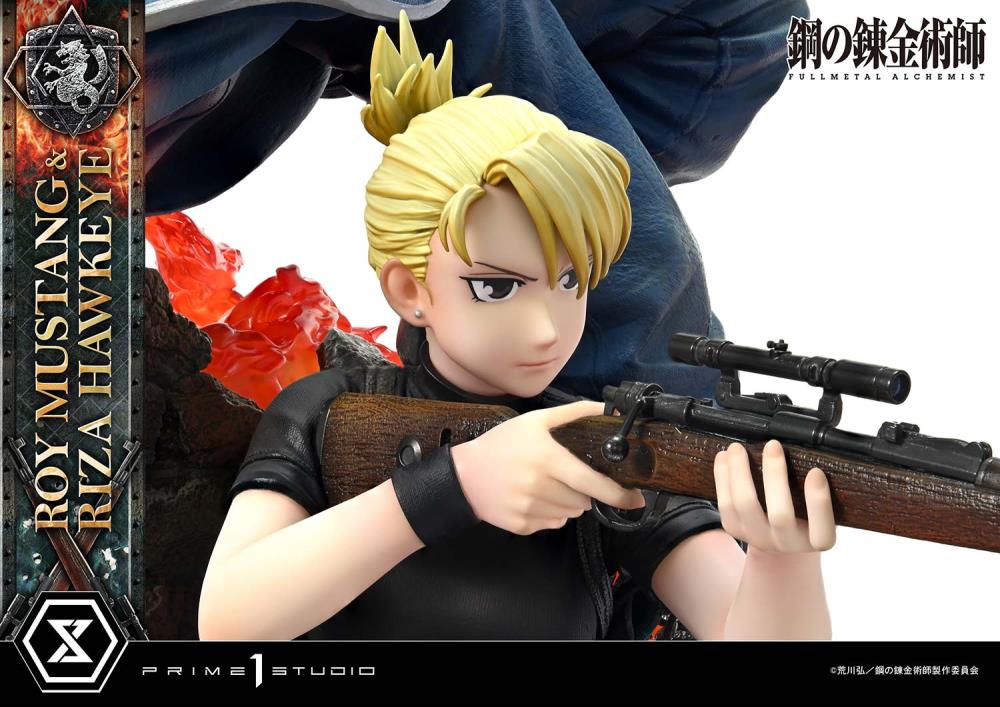 Fullmetal Alchemist: Brotherhood Concept Masterline Roy Mustang & Riza Hawkeye 1/6 Scale Statue Gallery Image 40