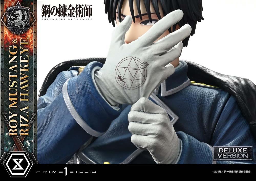 Fullmetal Alchemist: Brotherhood Concept Masterline Roy Mustang & Riza Hawkeye (Deluxe Ver.) 1/6 Scale Limited Edition Statue (with Bonus) Gallery Image 97